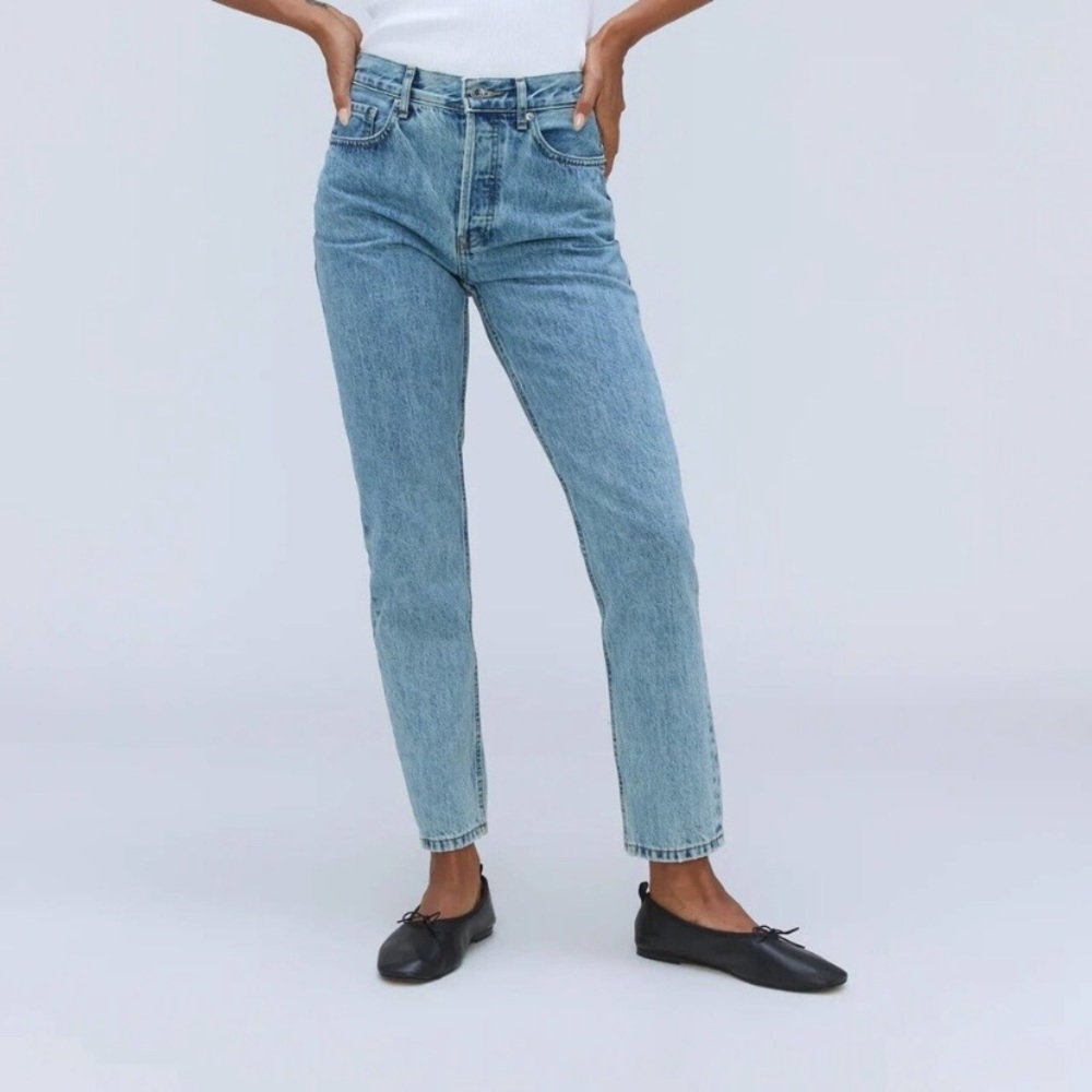 Everlane High Waist straight leg jeans